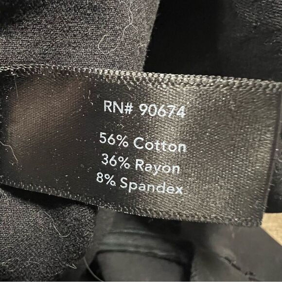 Boston Proper Black Skort Size 6 - Picture 4 of 7